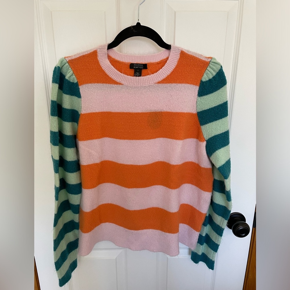 Halogen striped sweater